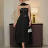 Strapless Sequin Mesh Party Mini Dress